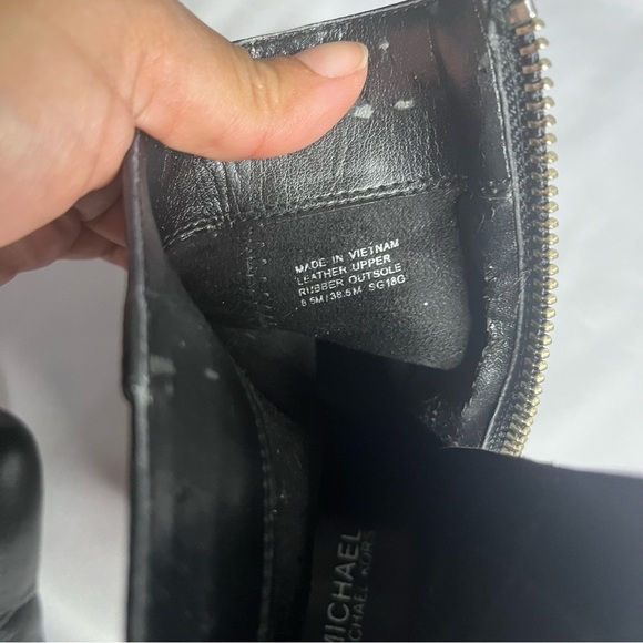 Michael Kors Black Heeled Boots - Picture 15 of 16